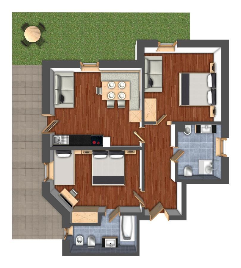 סלבה די ואל גרדנה Chalet Aldian Dolomites מראה חיצוני תמונה