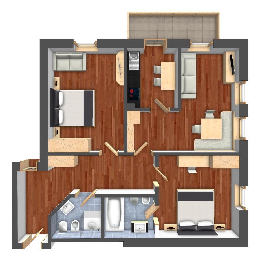 סלבה די ואל גרדנה Chalet Aldian Dolomites מראה חיצוני תמונה